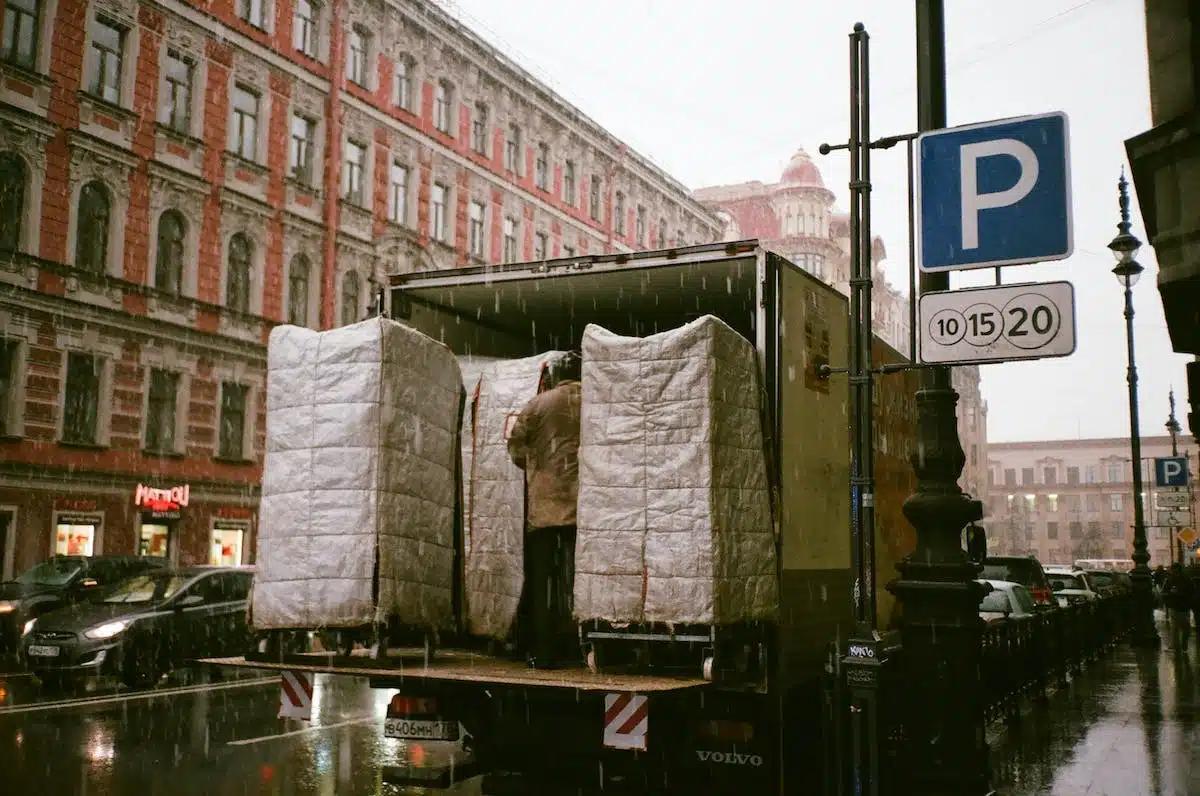 camion déménagement