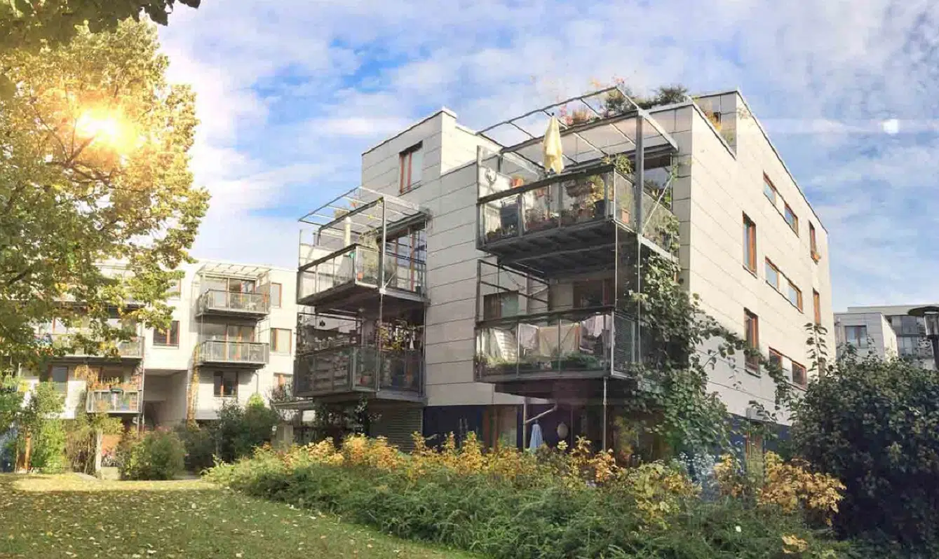 Un bel immeuble en copropriété