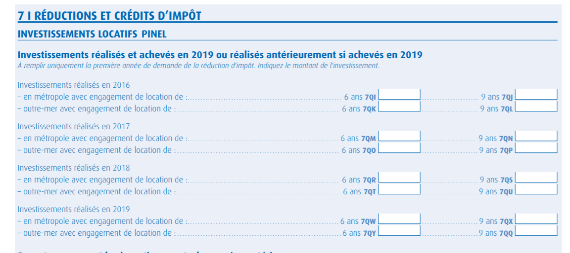 Comment remplir la déclaration 2044 Loi Pinel ? EuropImmo